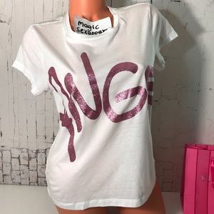 VICTORIA’S SECRET M T-SHIRT ANGEL GLITTER LOGO